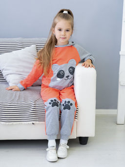 Костюм детский кораллмеланж панда