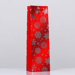 Пакет ламинированный под бутылку Люкс МИКС 11 х 38 х 11 см - UPAK LAND фото 5