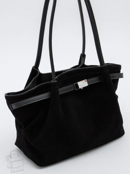 Сумка женская кожаная 990181NN black Natale Navetta