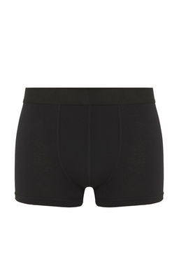 Siyah 10lu Paket Duz Erkek Boxer TMNSS24BX00025 - Trendyolmilla фото 4