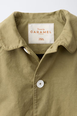 GABARDINA CORTA CREATED BY CARAMEL LONDON X ZARA / Khaki  фото 3