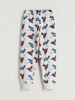 Beli Lastikli Spider-Man Bask?l? Erkek ?ocuk Pijama Alt