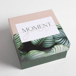 Набор коробок 5 в 1, упаковка подарочная, «Тропический», 14×14×8‒22×22×12 см