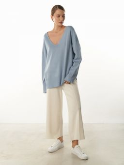 Conso/KPL 230712 - blue-grey Пуловер женский