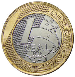 1 реал 2016 года Бразилия XV летние Паралимпийские игры, Рио-де-Жанейро 2016 Паралимпийское плавание