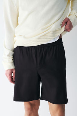 Shorts en mezcla de lino Easy Care Relaxed Fit - H&m фото 9