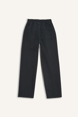 %100 Pamuk Beli Lastikli Gabardin Pantolon Erkek _ocuk - Defacto фото 9
