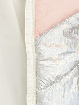 Kap??onlu Renk Bloklu K?z ?ocuk ?i?me Mont - Waikiki фото 3