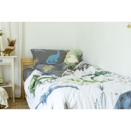 Постельное белье Этель 1,5 сп Just dino 143х215 см, 150х214 см, 50х70 см -1 шт  фото 10