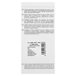 Цена за 10 шт. Маркер для декора Centropen 2690, перманентный, узел 3.8 мм, линия 1.5-3.0 мм, серебристый