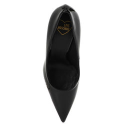 Женские туфли LOVE MOSCHINO RUBBER LOGO Артикул 3541326, черный  фото 3
