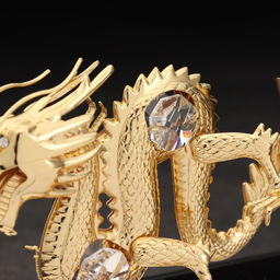 Ручка на подставке Китайский дракон, с кристаллами - Simaland фото 5