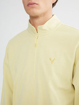 Dik Yaka Erkek Sweatshirt