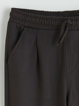 Beli Lastikli Erkek ?ocuk Pileli Pantolon