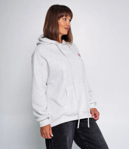 Худи #КТ1086 (1), светло-серый меланж - Dommod фото 2