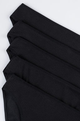 Женские трусы-слипы в рубчик 5шт. Happyfox