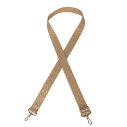 Плечевой ремень (стропа) ADEL-239/регулируемый, макс длина 150см, зигзаг золото 265936 - Adelia фото 2