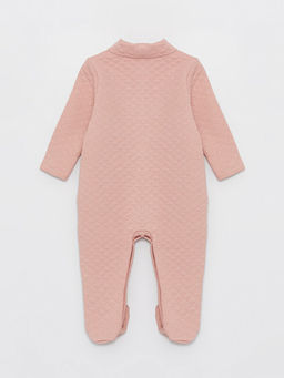 Polo Yaka Uzun Kollu K?z Bebek Tulum(0-12 Ay Patikli, 12 Ay+ Patiksiz) - Waikiki фото 2