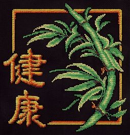 Набор для вышивания PANNA I-1981 Иероглиф Здоровье 25 х 25 см