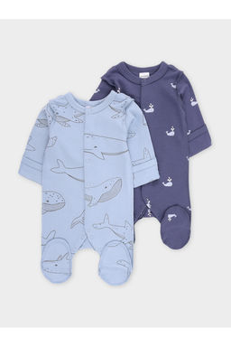 К 6541-2уп/большие,маленькие киты набор комбинезон (слип) яс