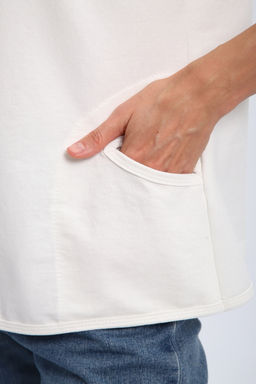 Кофта женская из футера 2-н Анфиса белый