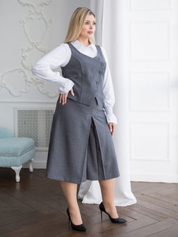 Костюм 1166 темно-серый