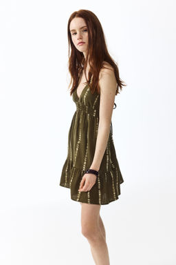 Vestido de muselina con espalda descubierta - H&m фото 7