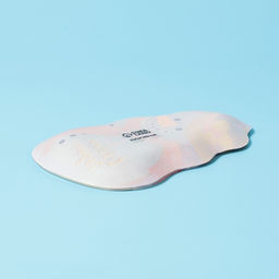 Блюдо сервировочное Доляна «Снеговик и воробей», 20.5×13 см, стекло