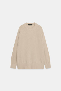 100% WOOL OVERSIZE JUMPER - Zara фото 6