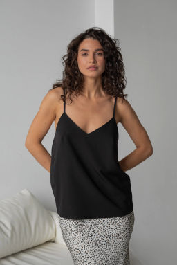 Топ ТП 261к-1 Черный - T.C.T фото 4