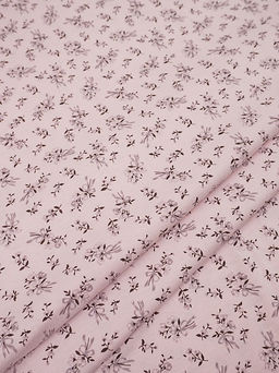 Трикотаж Кулир.гладь "Узелок нежности-серый букетик", ш.1.96м (0.98м*2, чулок), Пенье, хлопок-100%, 145гр/м.кв