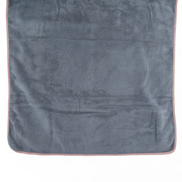 Полотенце из микрофибры Счастливчик 70х140см, полиэстер 100%, с вышивкой Be happy, голубой (Китай) - Домашняя мода фото 5