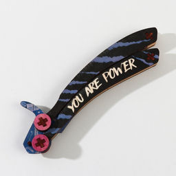 Сувенирное оружие нож-бабочка You are power, дерево, длина 28,5 см - Simaland фото 5