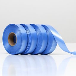 Цена за 4 шт. Лента для декора и подарков, индиго крайола 2 см х 45 м