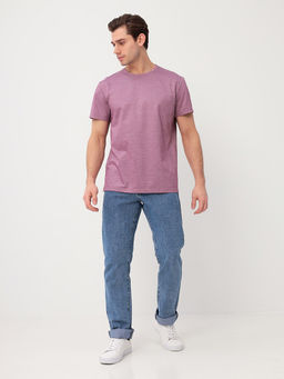 Футболка мужская короткий рукав GREG G145-PM4T-LT1635 (бордо)  фото 2