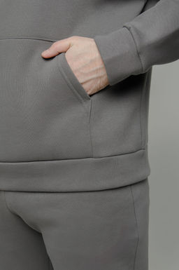 Арт. 69101 Костюм с брюками мужской с начесом 50-56 (4 шт) Цвет:серый - Идеал фото 8