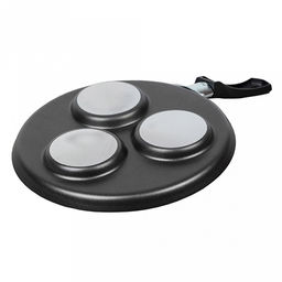 "ХИТ" Сковорода с антипригарным покрытием порционная д24см, h3,2см, s1,8мм Россия)