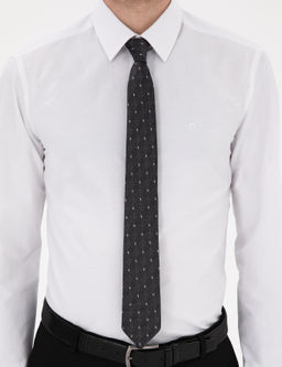 Beyaz Slim Fit Uzun Kollu Basic G_mlek