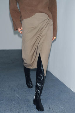 ZW COLLECTION FLOWY SARONG SKIRT