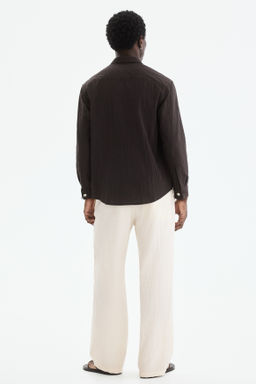 Pantal?n texturizado Relaxed Fit - H&m фото 8