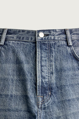 JEANS RELAXED FIT PLANCHADO / Azul - Zara фото 11