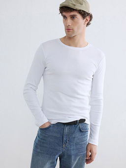 Bisiklet Yaka Ribana Erkek Ti??rt