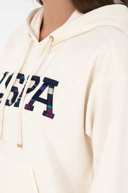 Женский кремовый свитшот - U.s. polo assn фото 7