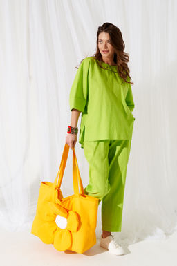 комплект 2-х предметный (блузка+брюки) женский - Elletto фото 4