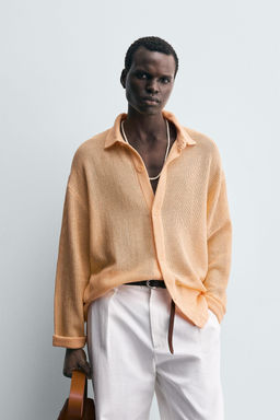 OPEN WEAVE SHIRT - Zara фото 2