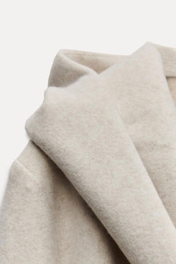 SOFT HOODED BELTED COAT - Zara фото 11