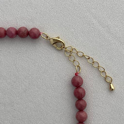 Бусы из Родонита 45 см +