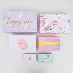 Набор коробок 15 в 1, упаковка подарочная, Текстурный, 12?6.5?4 см - 46.5?30?17.5 см