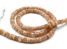 Бусы из Беломорита диски 6*2мм, 48см