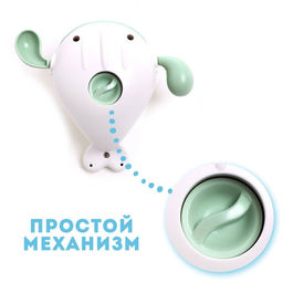 Игрушка заводная Кит, водоплавающая, цвета МИКС - Simaland фото 4